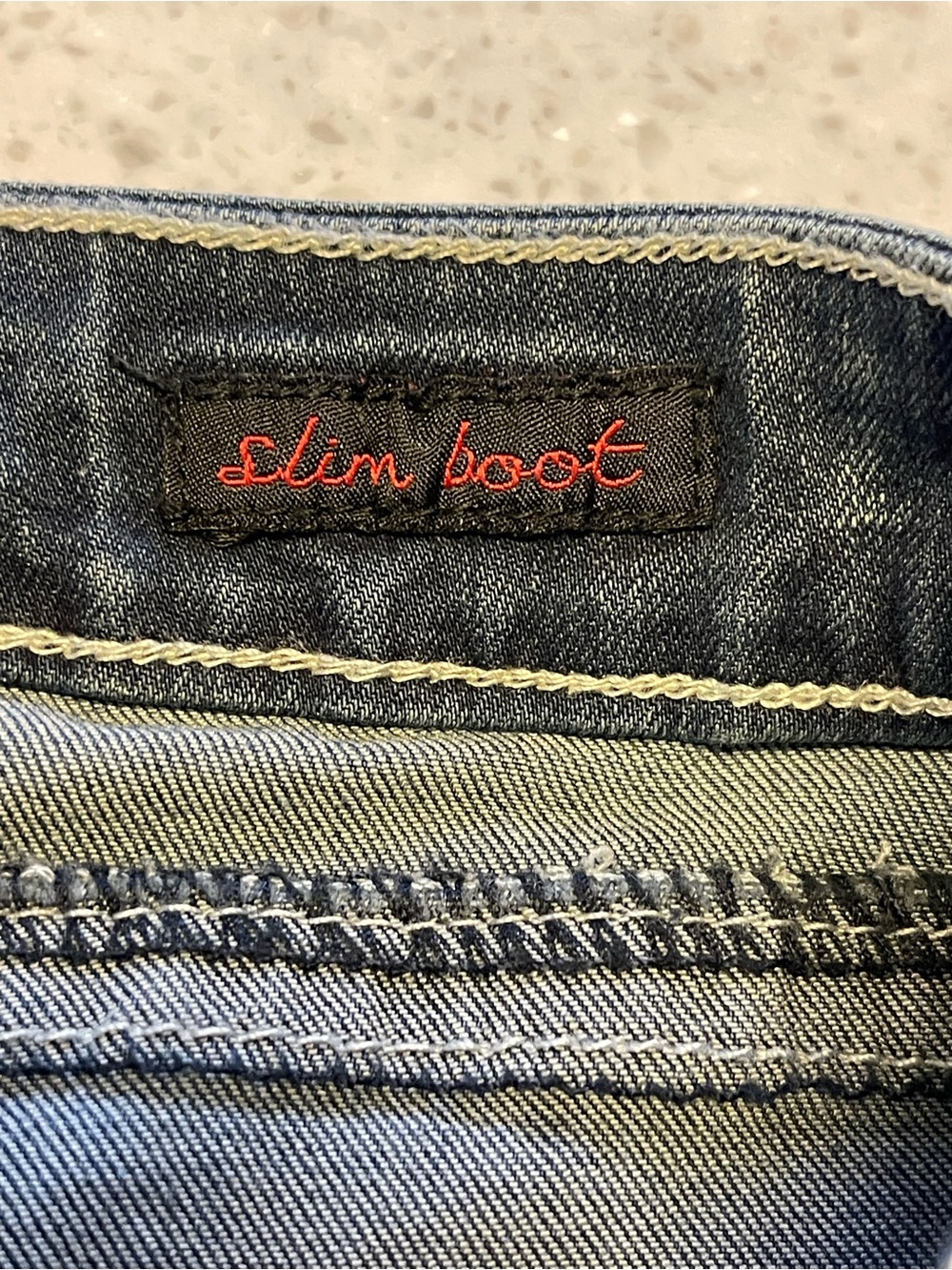 Earl Women’s Slim Boot Jeans Stretch Designer with Pocket Embellishments Sz 16 - Picture 11 of 12